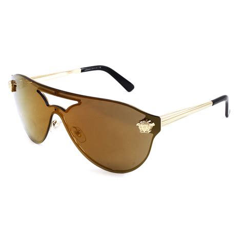 versace sunglasses with gold studs|authentic Versace unisex sunglasses.